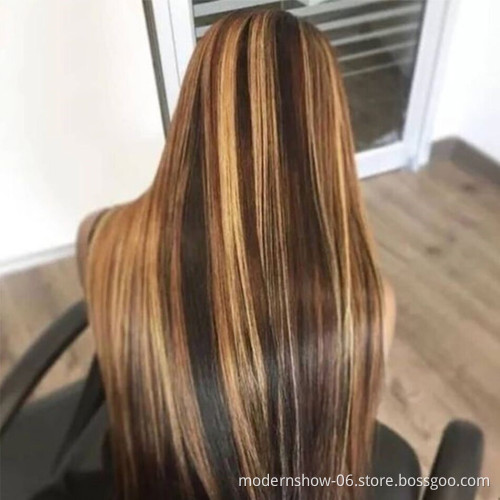 2021 factory customized colored 100% human hair lace wig